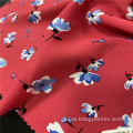 Soft Touch 100% Polyester Flower Printed Woven Cloth